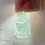 Thumbnail: 18K White Gold Type A Icy Faint Green Laughing Buddha Jadeite Pendant