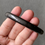Thumbnail: 60.8MM Silver Sheen Obsidian Bangle