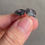 Thumbnail: 925 Silver Type A Translucent Greyish Black Jadeite Studs