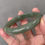 Thumbnail: 58.6MM Type A Greyish Green Jadeite Bangle