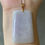 Thumbnail: 18K Rose Gold Type A Light Lavender Jadeite Pendant