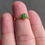 Thumbnail: 18K Yellow Gold Type A Translucent Green Jadeite Ring