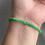 Thumbnail: Type A Translucent Bright Green Mix Jadeite Abacus Beads Bracelet