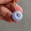 Thumbnail: Type A Bluish Lavender Mix Jadeite Donut