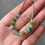 Thumbnail: 925 Silver Type A Translucent Mix Colour Jadeite Abacus Beads Bracelet