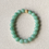 Thumbnail: Type A Translucent Green Jadeite Beads Bracelet