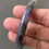 Thumbnail: 52.2MM Type A Greyish Black Mix Jadeite Bangle