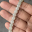 Thumbnail: Translucent Faint Green Jadeite Beads Bracelet