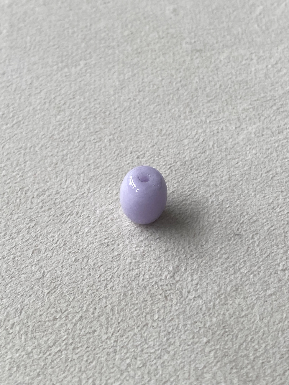 Thumbnail: Type A Light Lavender Jadeite Barrel (Jadeite Only)