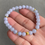 Thumbnail: Type A Translucent Light Lavender Jadeite Beads Bracelet