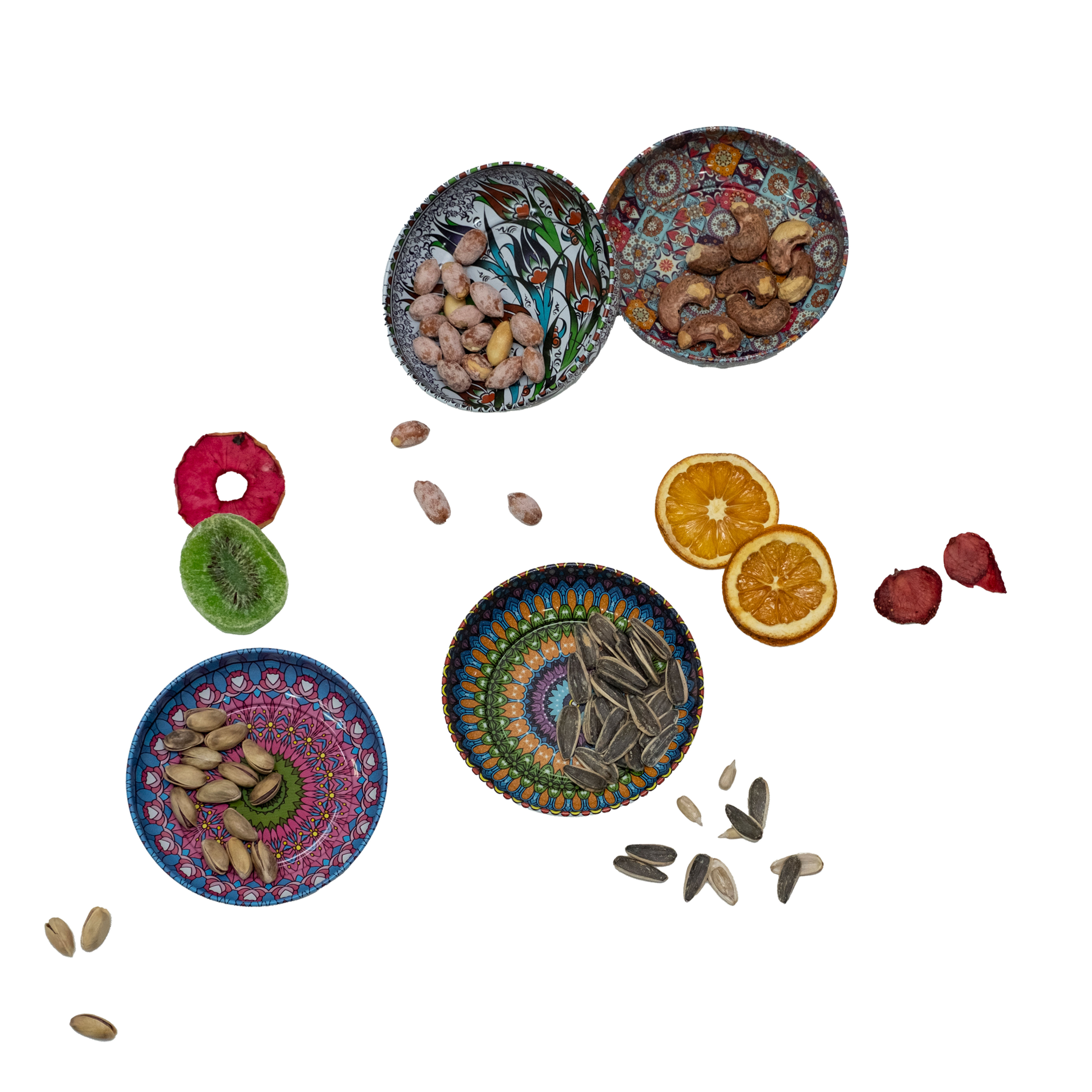 Büyük Metal Çerezlik 11 cm (12 Adet x ₺24)