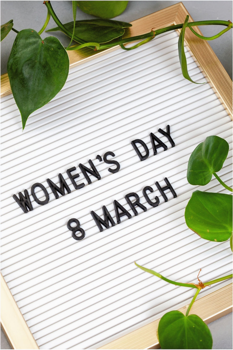 International Women's Day plaque