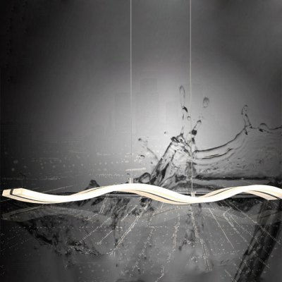 Miniatura: colgante de luz LED de 38W 3000LM