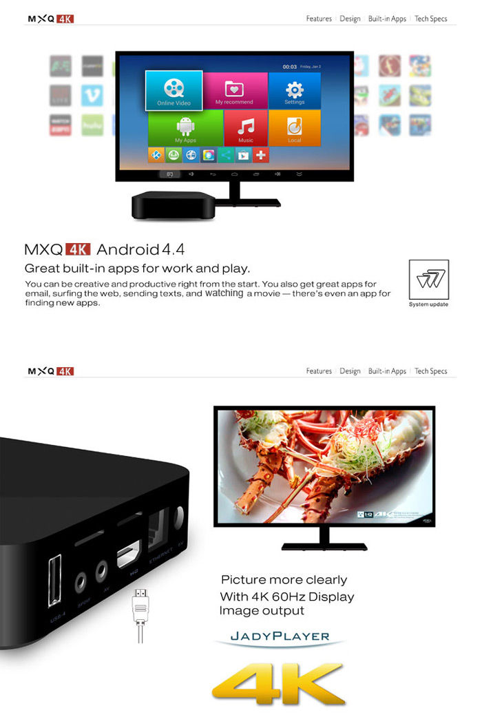 Miniatura: MXQ 4K TV Box