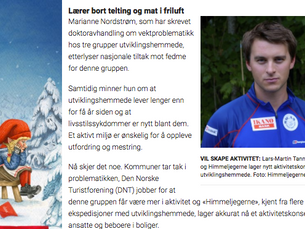 Vår nyeste ide/konsept i dagens Dagbladet