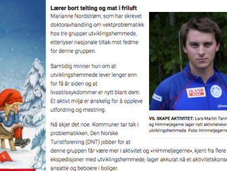 Vår nyeste ide/konsept i dagens Dagbladet