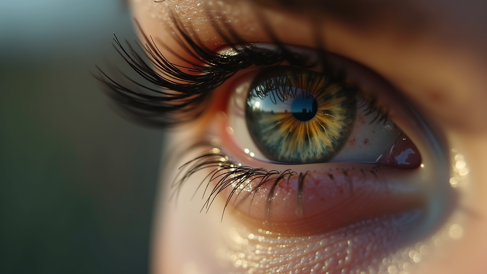 Natürliche Wimpernverdichtung für strahlende Augen