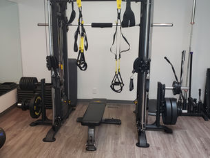 Functional training equipment at Dur1 Health fitness and rehabilitation studio in North York