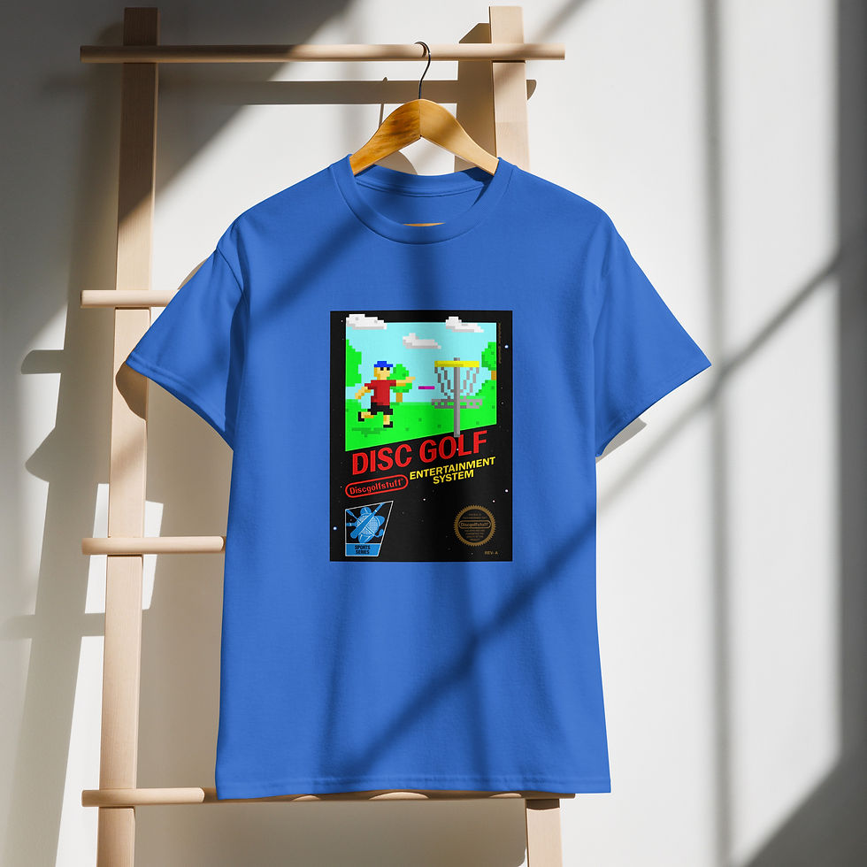 Thumbnail: WOMEN'S DISC GOLF 80’s VIDEO GAME SHIRT CLASSIC