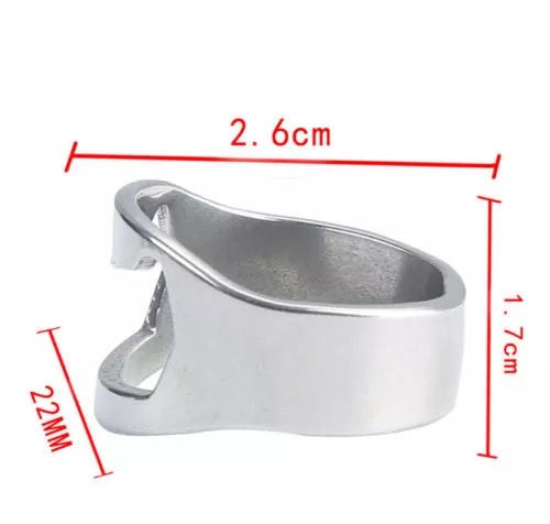 Thumbnail: Ring Bottle Opener Stainless Steel