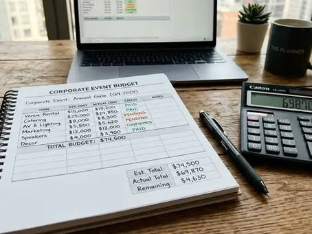Budget événement corporate : grille de répartition poste par poste pour ne rien oublier