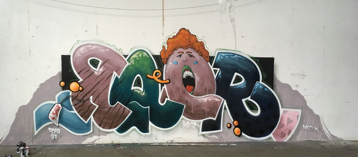 Roar, Daniel Ihrke, Graffiti, Steetart, Berlin