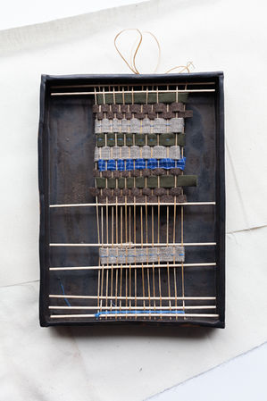 Bronze woven frame