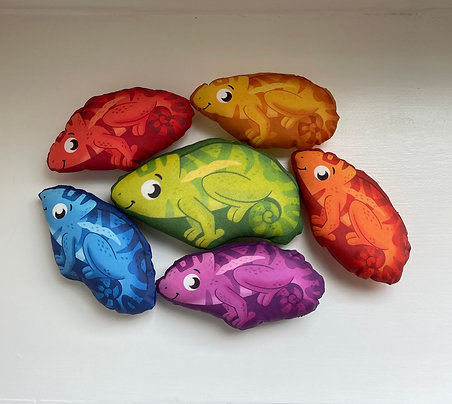 Take-along Plush Little Chameleon