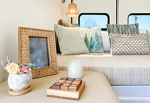 Beautiful Sprinter Van Conversion Accents and Decor