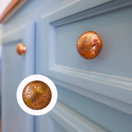 Paisley Copper Knob