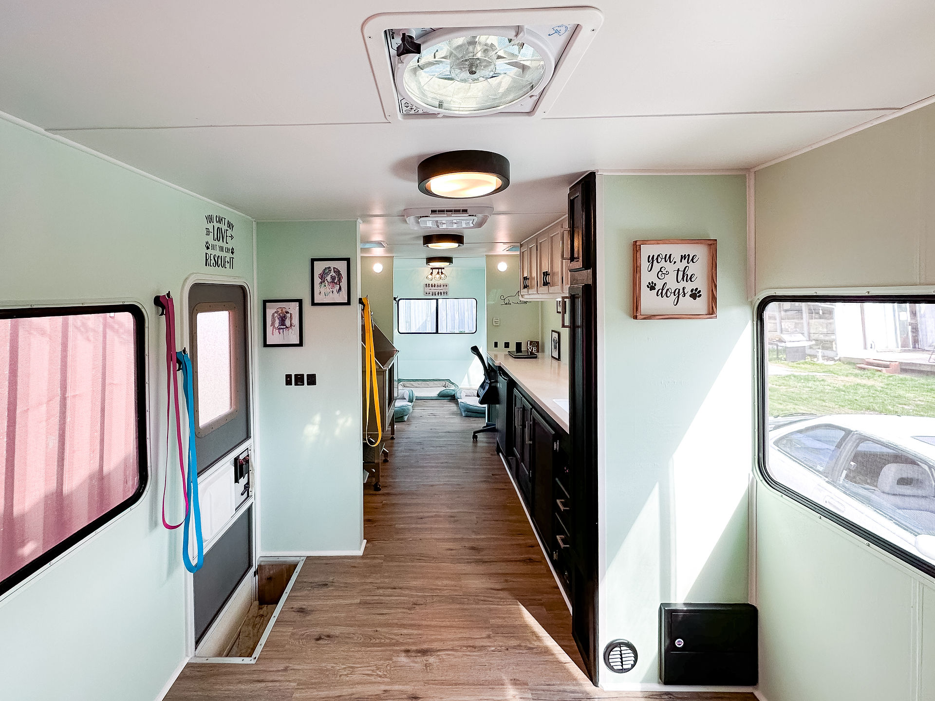 Mobile Dog Rescue RV Renovation