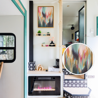 Colorful Framed Wall Canvas