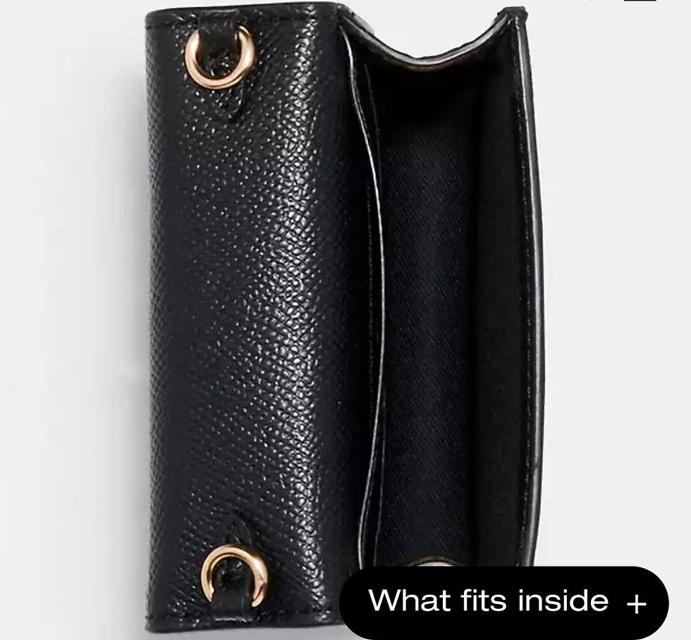 Thumbnail: Coach Mini Wallet on a Chain