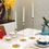 Thumbnail: Trio gold candle stand