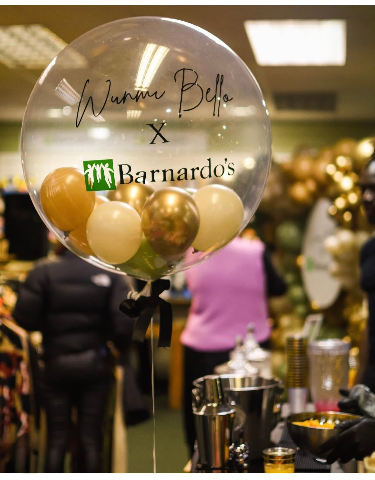 Branded Helium Bubble Balloons