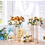 Thumbnail: Gold flower stand