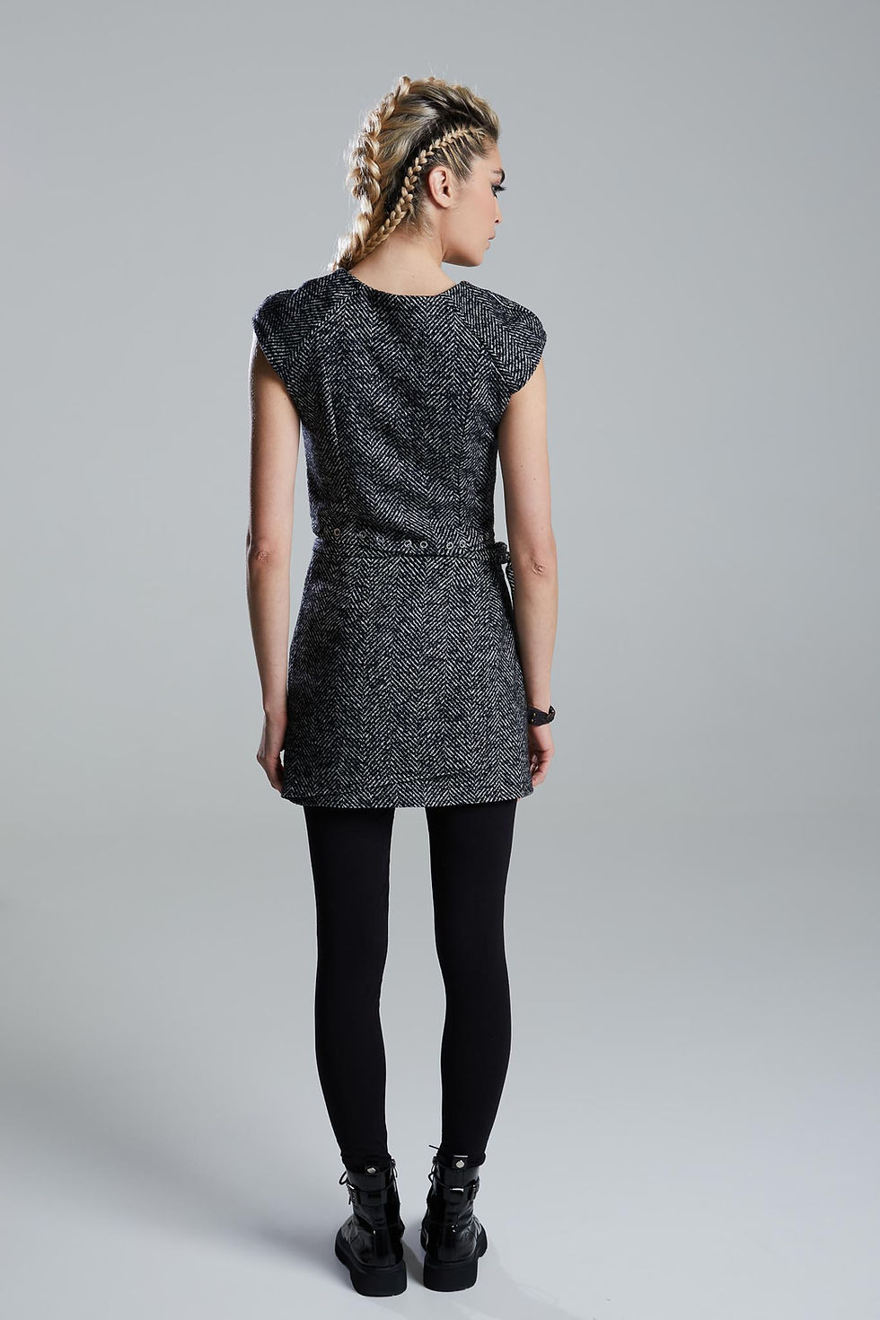 Thumbnail: Grey Layers Skirt back