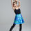 Thumbnail: Kaleidoscope Short Skirt front view