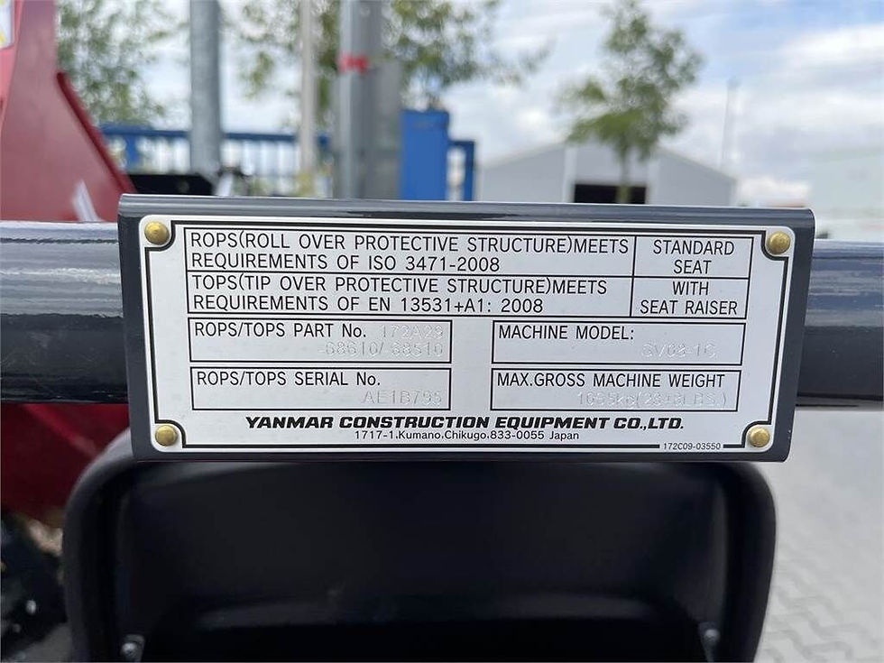 Miniature : Yanmar SV08