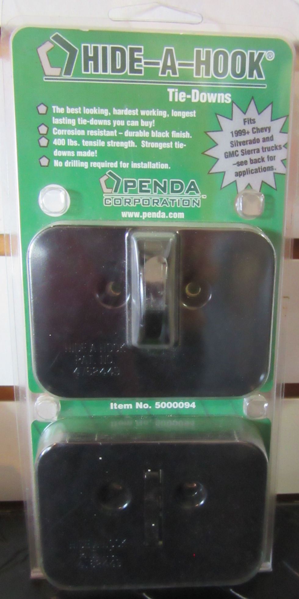 Thumbnail: Hide-A-Hook Tie Downs