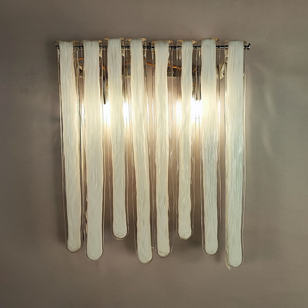 Thumbnail: Modular wall lamps by Carlo Nason for Mazzega design '70