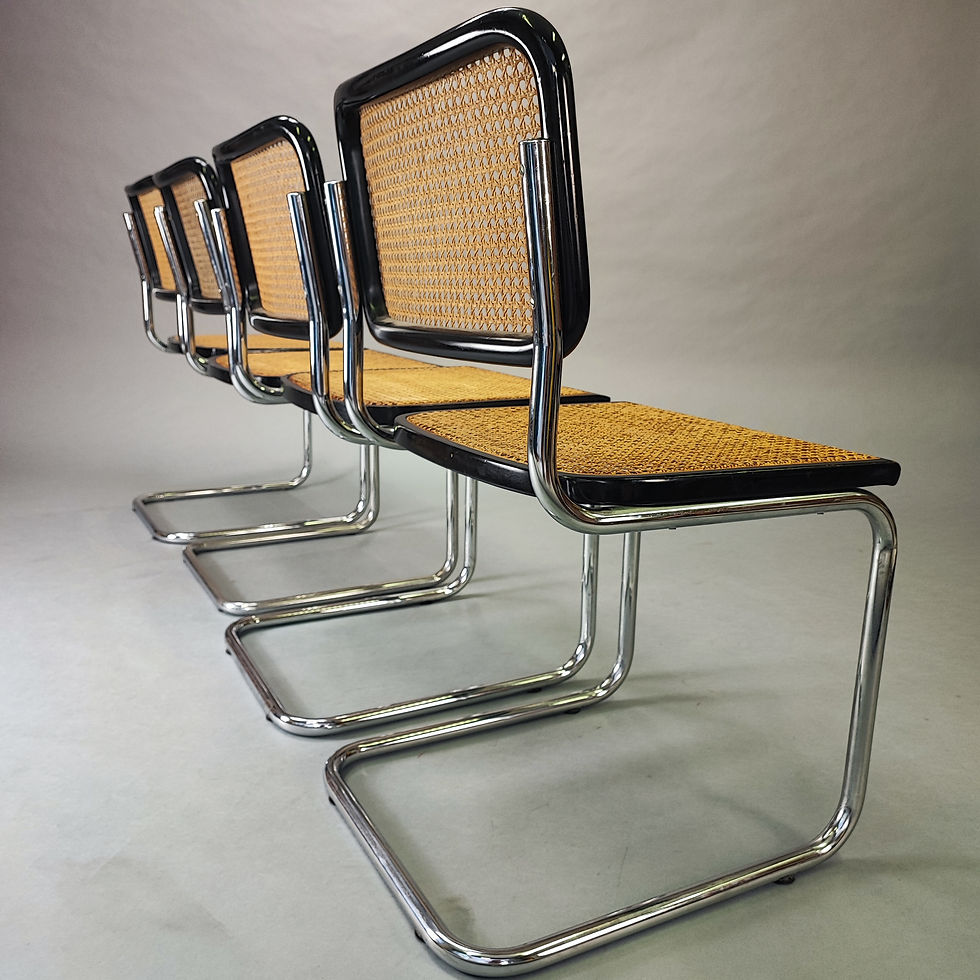 Miniatura: Set di 4 sedie Cesca, design '70
