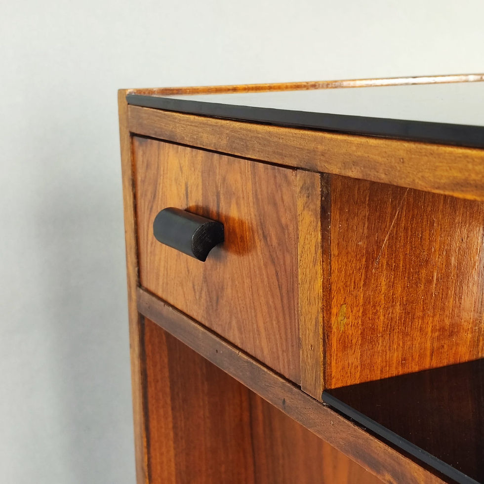 Miniatura: Mobiletto - Scrittoio bifacciale design razionalista italiano '30