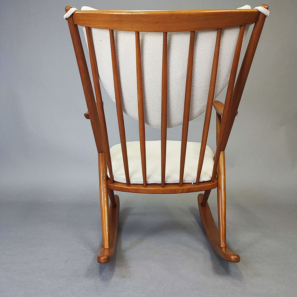 Thumbnail: Rocking chair by Frank Reenskaug for Bramin Mobler, Denmark, 1960s