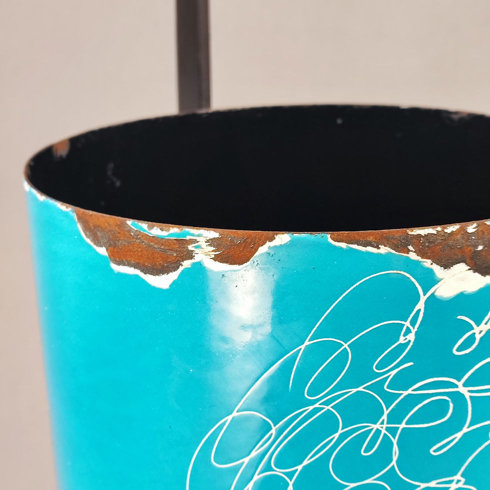 Thumbnail: Enamelled umbrella stand by Silva Poggibonsi, 1950s design