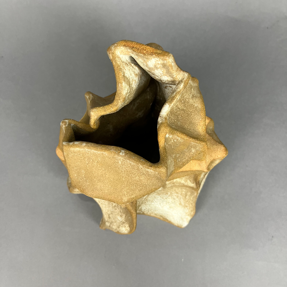 Thumbnail: Brown Moon Rock Vase Holder
