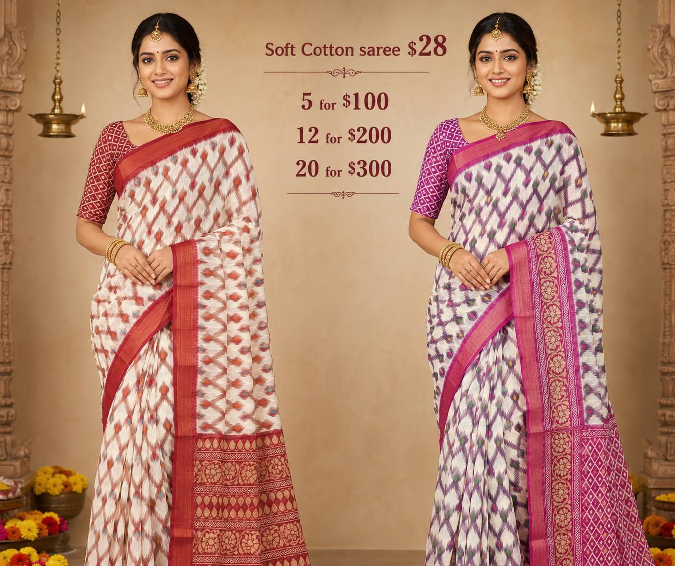 Soft Cotton Saree