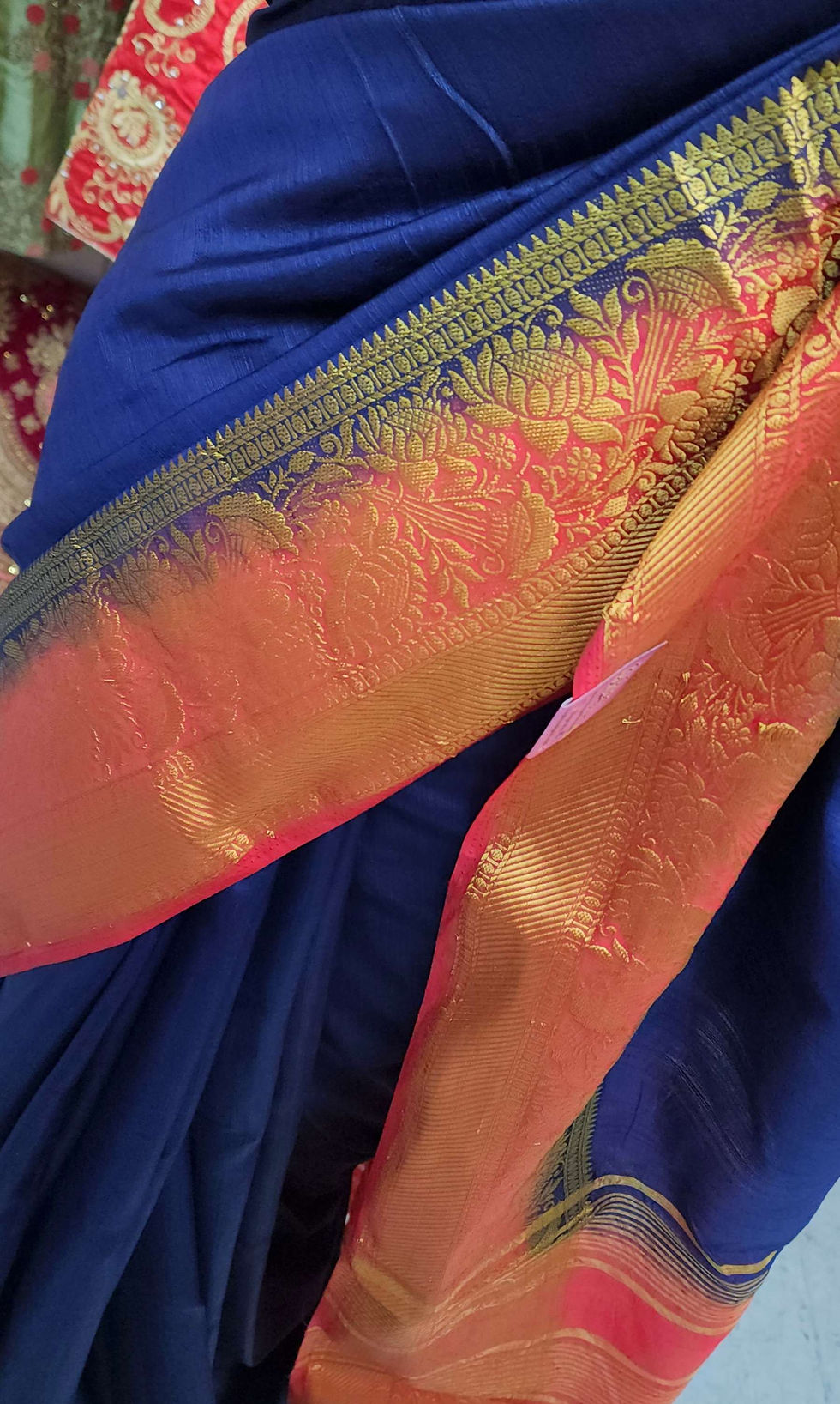 Thumbnail: Plain Soft Blend Saree