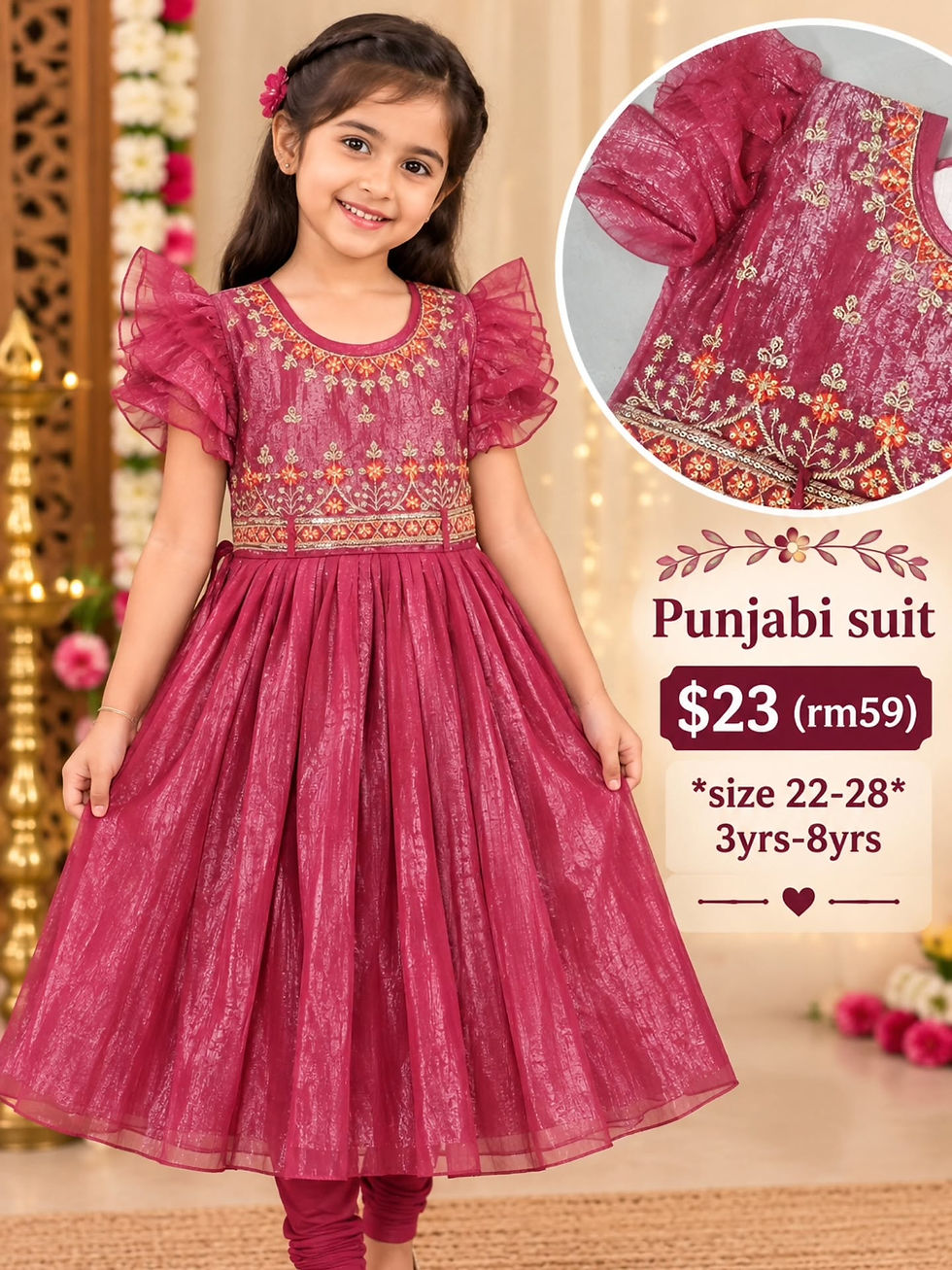Thumbnail: Shimmer punjabi Suit