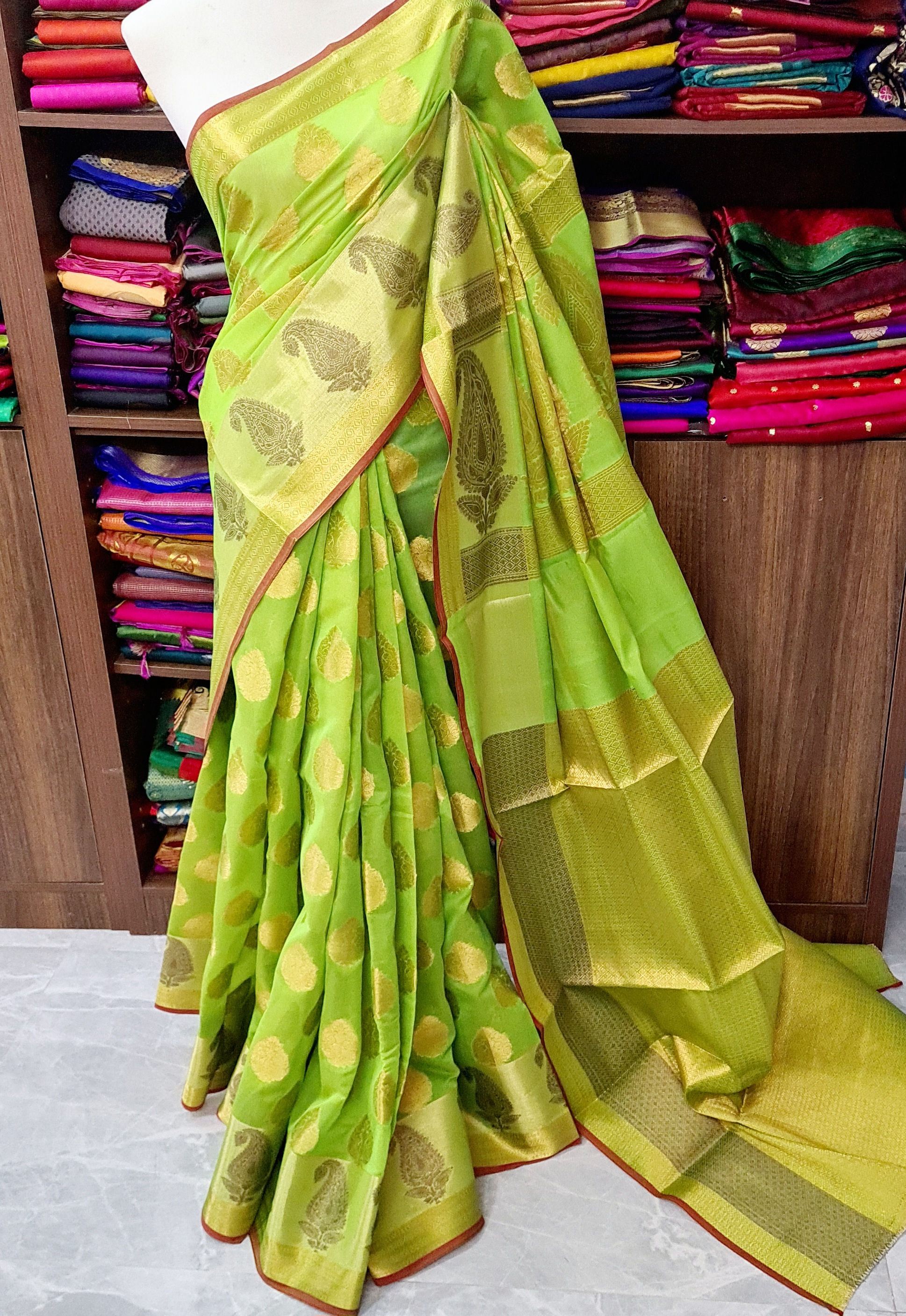 Soft Organza-Silk Saree